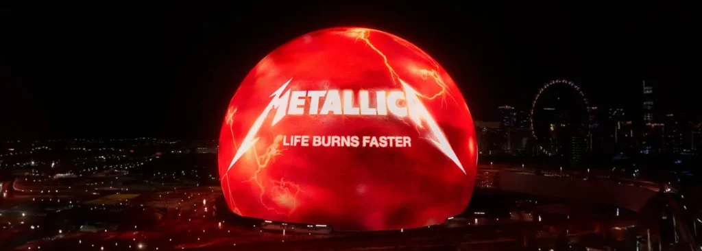 Metallica at Sphere